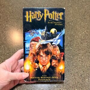 Harry Potter and the Sorcerer's Stone VHS 2002 Warner Home Video